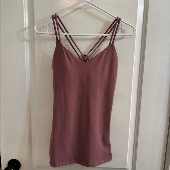 lululemon athletica Tops - Lululemon Create Your Calm Tank Figue Mauve Pink